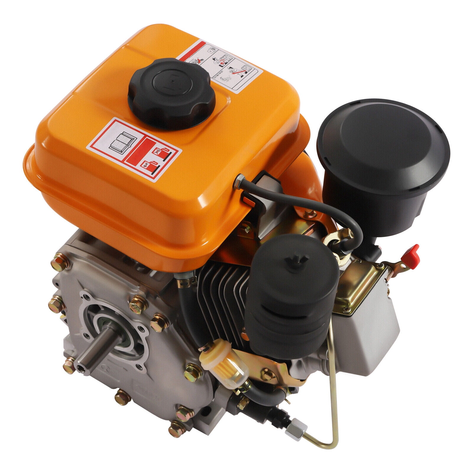 Diesel Engine 196cc Air Cooled Horizontal Single Cylinder Engine  2.2KW