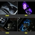 thumbnail image 4 of Luces LED para portavasos JanHm 2 posavasos con almohadilla de luz luminiscente de 7 colores, 4 of 5