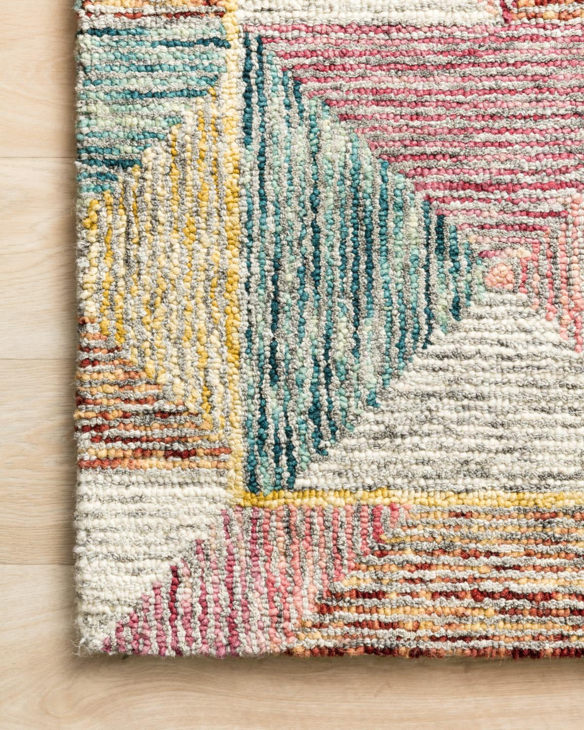 Loloi Spectrum Geometric Silver / Fiesta Area Rug