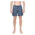 thumbnail image 5 of Rokka&Rolla Men's 7'' Pattern Swim Shorts with Compression Liner, 5 of 12