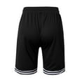 thumbnail image 5 of kamemir Cargo Shorts for Men Men's Cargo Shorts Relaxed Fit Mens Running Shorts Elastic Waist Cotton Hiking Shorts(Black,M), 5 of 5