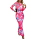 thumbnail image 1 of Vestido PRETTYGARDEN Bodycon Maxi Floral de Manga Larga XS, 1 of 8