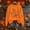 Orange, variant on ZGRBOU Fall Maple Leaf Print Sweatshirts for Women Long Sleeve Crew Neck Pullover Tops Halloween Fashion Festival Outfit