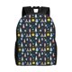 thumbnail image 1 of Balery Rocket Space Mochila - Mochila Estilosa y Duradera para Laptop de 15 Pulgadas con Tela Oxford Impermeable, 1 of 8