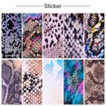 thumbnail image 2 of 10 Rolls/Box Snake Nail Sticker Water Transfer Nail Foil DIY Sticker Nail Art Decal, 2 of 7