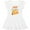 AA-White, variant on Inktastic Taco Princess Cute Taco Girls Toddler Dress