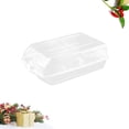 thumbnail image 2 of Plastic Shoes Storage Box Thickened Anti-dust Box Large Transparent Shoe Box for Men and Women (White), 2 of 7