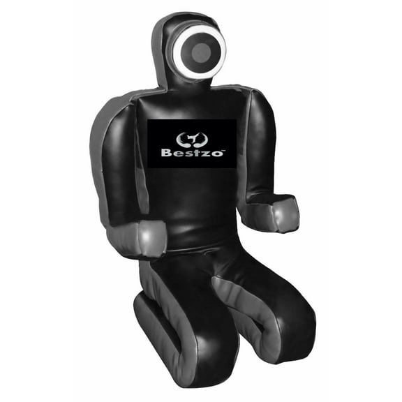 Bestzo MMA Martial Arts Brazilian Grappling Dummy Jiu Jitsu wrestling Punching bag -Unfilled Synthetic leather 48