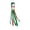 Green, variant on Lssam Christmas Windsock Snowman Design, 40-Inch Outdoor Hanging Wind Sock with Merry Christmas Flag for Patio, Garden, Yard Holiday Decoration