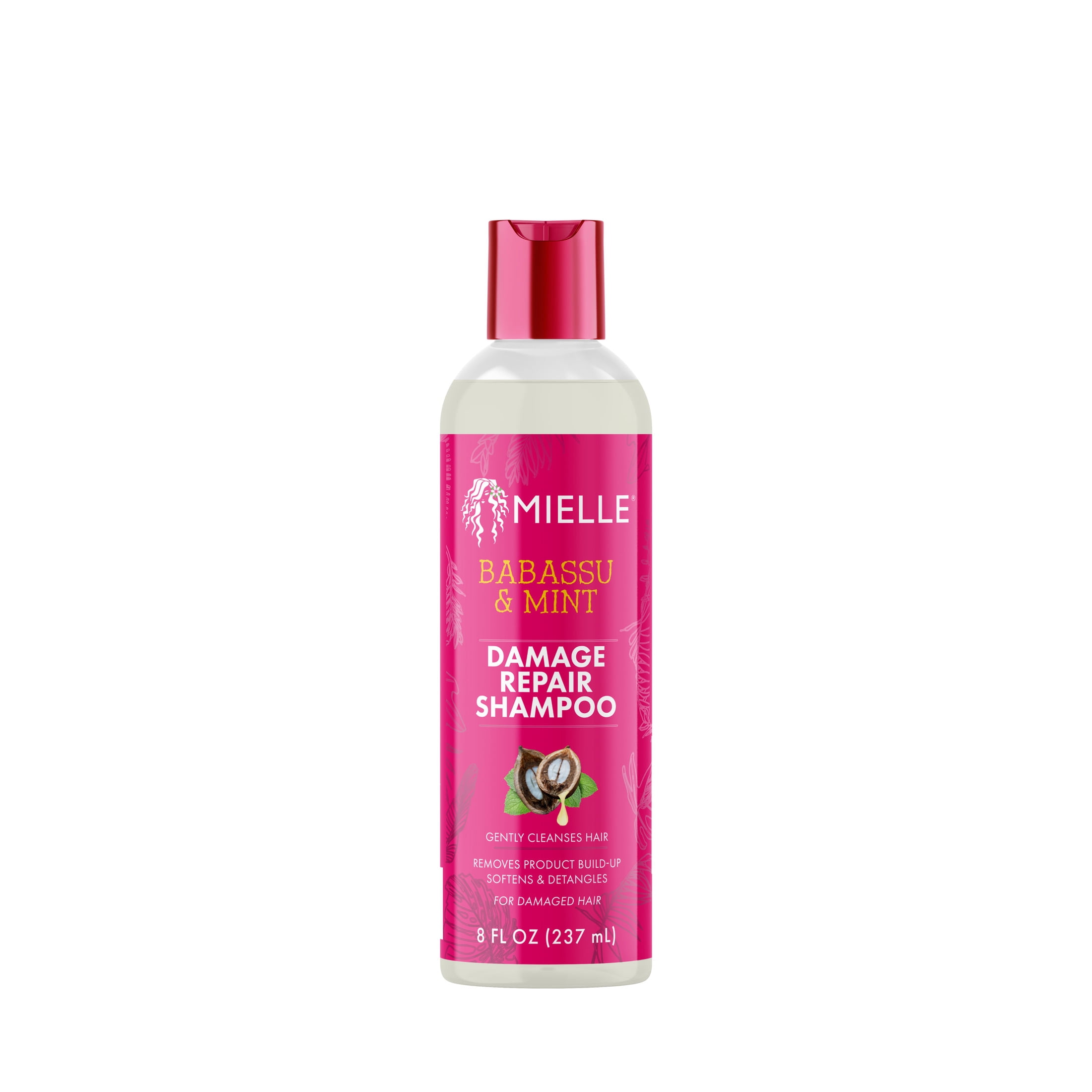 シャンプー Emily Mielle Babassu and Mint Damage Repair Shampoo - 8 oz - Walmart.com