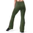 thumbnail image 3 of Athletic Works Women's Active Crossover Waist Flare Legging, 3 of 8