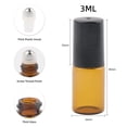 thumbnail image 4 of 15/50/100pcs 1/2/3/10ml Essential Oil Bottle Refillable Bottles Liquid Box Portable Container Plastic Jars Storage Case Makeup 3ml 100Box, 4 of 7