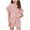 Pink., variant on Agkizg 2PC Summer Ruffle Short Sleeve Top Shorts Set Casual Cute Outfits (Girl's or Girl's Plus),2-Piece Set,Sizes 3-15 Years