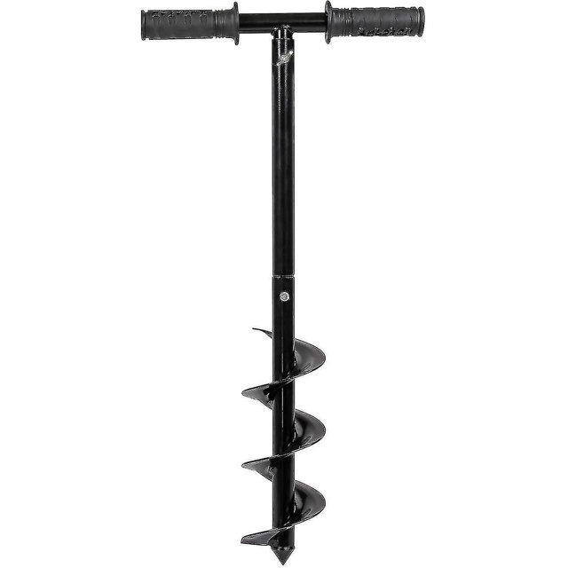 Excavadora de tierra con taladro de mano espiral de 10cm Afortunado Sencillez