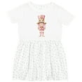 thumbnail image 3 of Inktastic Nutcracker in Pink Girls Toddler Dress, 3 of 5