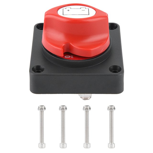 Universal On/Off Car Battery Isolator Switch for Cars/Offroad Vehicle/Truck