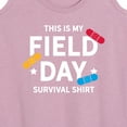 thumbnail image 3 of Instant Message - Field Day Survival Shirt - Women's Racerback Tank Top, 3 of 6