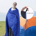 thumbnail image 6 of RedSwing Waterproof Stadium Blanket, Windproof Soft Warm Fleece Camping Blanket for Cold Weather Sports, Extra Large 78.8x59inch, Blue, 6 of 6