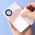 thumbnail image 4 of facefd Makeup Palette Artist Mixing Tray with Spatula Nail Art Holder Color Paint Tool for Foundation Eye Shadow Cream Mini semicircle, 4 of 9
