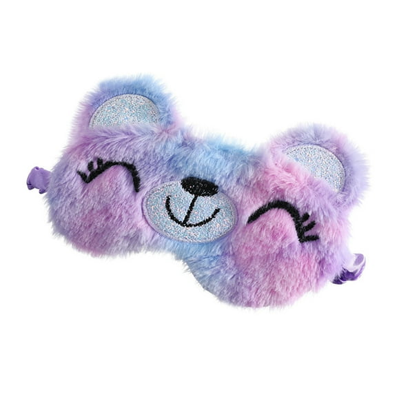 LEORX eye covers for sleeping Sleep Headbands Plush 1Set