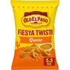 Old El Paso Fiesta Twists, Queso Cheese, Crispy Corn Snacks, 5.5 oz