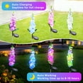 thumbnail image 3 of Fohil 4 Pack Solar Garden Lights,Two Lighting Modes Solar Flowers Lights,Waterproof Powered Led Lights for Garden Patio Lawn Decor and Gift for Mother, 3 of 6