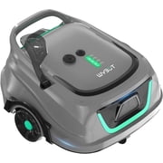 Restored WYBOT A1 Cordless Robotic Pool Cleaner, Automatic Pool Vacuum for Above Ground Pools with 120 Mins, Double Filters, LED Indicator, Charge in 2.5H, 4 Cleaning Modes B Grade