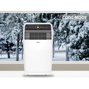 Shinco 10,000 BTU Portable Air Conditioner with Heater up to 400 Sq. Ft, Ac Heater Combo Window Unit, Portable AC Unit with Dehumidifier & Fan, Cools & Heats,Remote Control and Window Kit