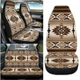 thumbnail image 3 of KUIFORTI Aztec Geometry Car Seat Covers Full Set Breathable Automotive Seat Covers Anti Slip Seat Protectors Universal Fit for Most Automotive Cars SUV Trucks, 3 of 7