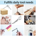 thumbnail image 4 of 6-in-1 Key Multi-tool with Ruler and Bottle Opener, Compact and Portable for Outdoor & Daily Use, 4 of 5