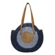 thumbnail image 5 of Bolsa Stroh Rattan Tasche gewebt Damen Sommer Messenger Bags Strand Handtasche (Blau) Likrtyny Para Estrenar, 5 of 9