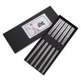 thumbnail image 4 of 5 Pairs Household Chopsticks Reusable Stainless Steel Chopsticks Housewarming Gift, 4 of 7