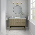 thumbnail image 5 of James Martin Vanities D100-V48-PBO-3CAR Emmeline 48" Single Basin Ash Wood Vanity Set -, 5 of 5