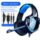 thumbnail image 4 of Auriculares Con Cable Usb De 3,5 Mm Con Luz Azul Y Diadema Ajustable Con Micrófono Omnidireccional Giratorio matsuzay EL013450-00, 4 of 5