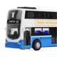 thumbnail image 2 of 1:90 DoubleDecker Model PullBack Children Vehicle Toy Model with Light Sound Effect(White ), 2 of 4