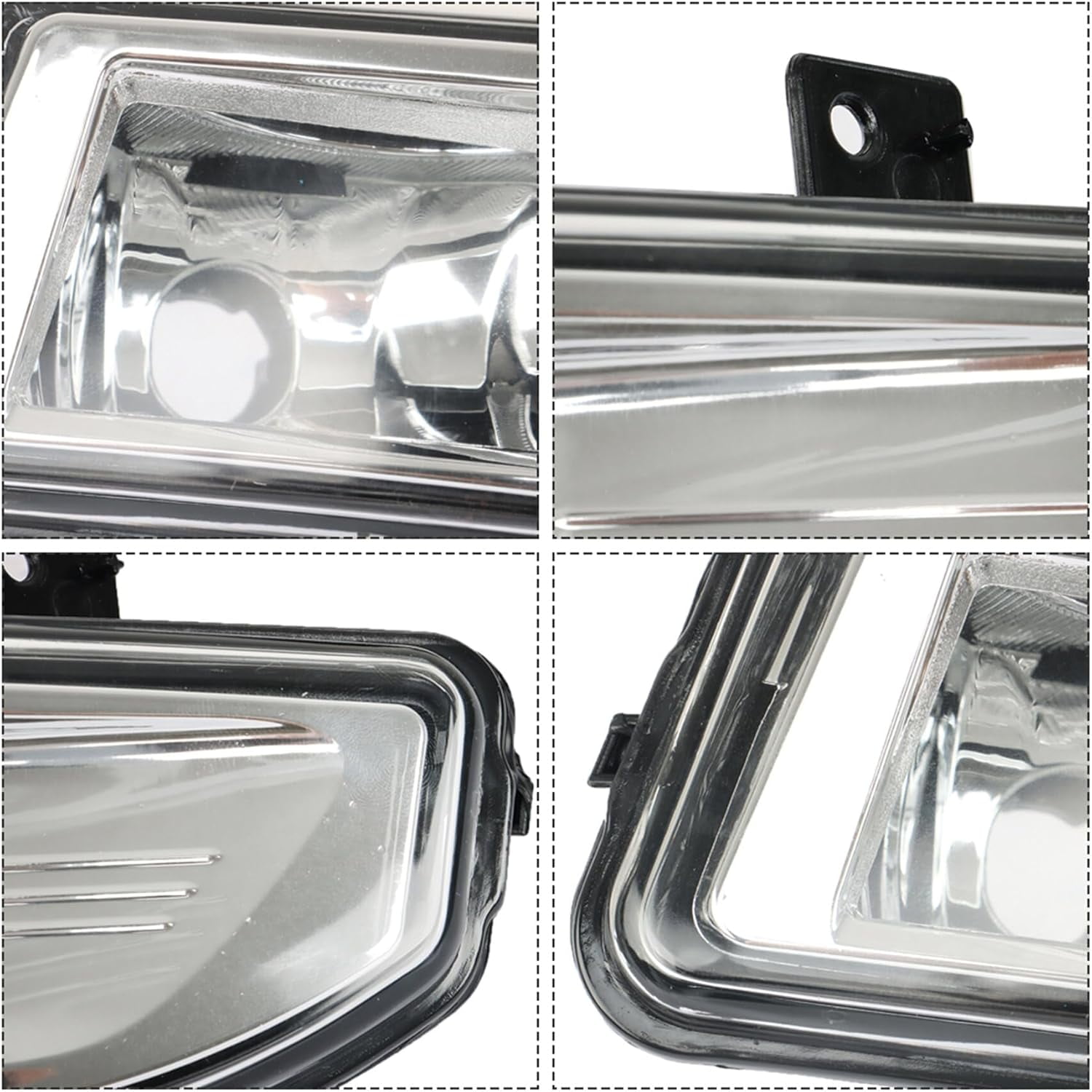 labwork 1 Pair Left and Right Side Front Bumper Fog Lights Assembly Replacement for Nissan Rogue Sport 2020-2022 26155-8995A, 26150-8995A