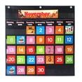 thumbnail image 1 of 1 Ensemble Calendrier Mural Portable Jouets Éducatifs Préscolaires Calendrier de Classe, 1 of 8