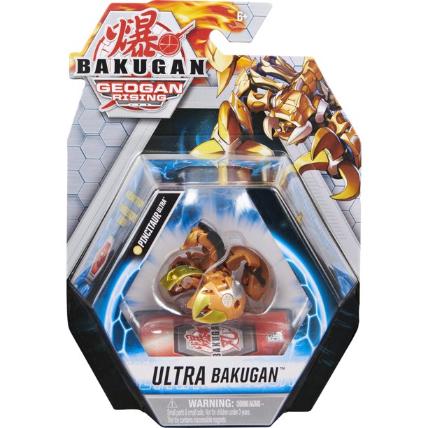 Bakugan Ultra, Pincitaur, 3inch Tall Geogan Rising Collectible Action