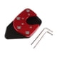 thumbnail image 2 of Soporte Lateral Para Moto Para HONDA X-ADV750 2017-2018 Rojo Sunnimix Placa de extensión Kickstand, 2 of 7
