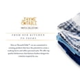 thumbnail image 6 of Thyme & Table Cotton Waffle Kitchen Towels, Blue White, 3-Piece Set, 6 of 6