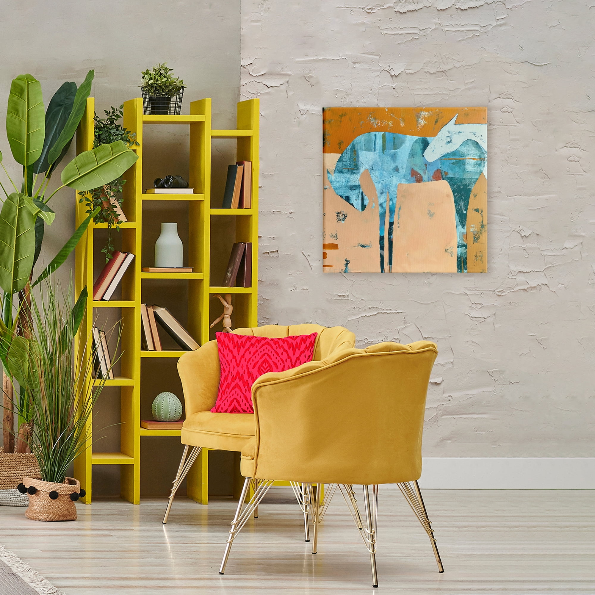 Kindred Crush Horses Canvas Wall Art, design by Dianna Fritzler