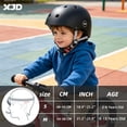 thumbnail image 5 of XJD Kids Bike Helmet Toddler Helmet Ages 3-12 Boys Girls Childrens Helmet,Multi-color Adjustable Lightweight Multi-Sport Helmet, 5 of 10