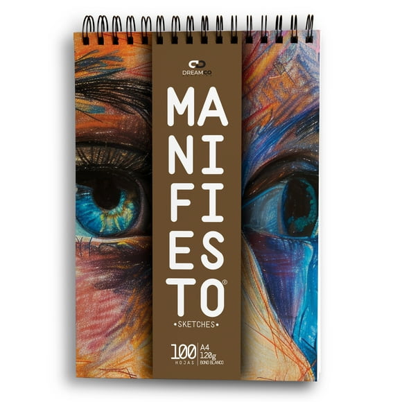 Cuaderno Para Dibujo A4+ Manifiesto - Sketches - 100 Hojas