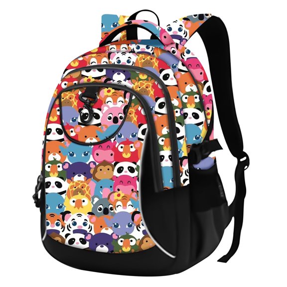 rickyh style Lightweight School Backpack for Kids & Teens, Multi-Compartment