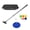 Black, variant on Two Way Golfs Putters with Golfs and Putting Disc Adjustable Length Kids Putters for Right / Left Handed Golfers