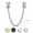 Polished Chrome, variant on Mega Handles Transom Door Chain 12" I Transom Door Window Locks | Stainless Steel Satin Brass 1 Pack