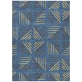 thumbnail image 2 of Addison Rugs Chantille Indoor/Outdoor Transitional Geometric Navy Machine Washable Rectangle Rug, 8' x 10', 2 of 8