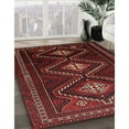 thumbnail image 2 of Ahgly Company Indoor Round Traditional Red Persian Area Rugs, 4' Round, 2 of 6