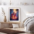 thumbnail image 6 of Diamond Art Kit for Adults, Tigers Magical Forest Vibrant Sunset Diamond Painting for Adults Beginners, DIY Diamond Art Painting Kits, 5D Diamond Painting Crafts for Home Decor 12x16 Frameless, 6 of 7