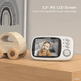 thumbnail image 2 of BOIFUN Baby Monitor with Camera and Audio, No WiFi, VOX Mode, Night Vision, 3.2'' HD Screen, Two-Way Audio, Baby Camera, 2 of 10